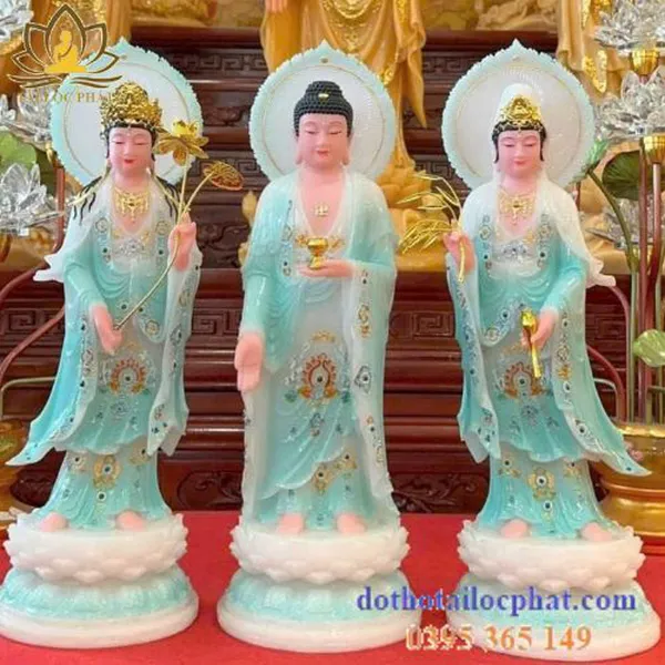 Mẫu tượng tam thánh phật đẹp nhất