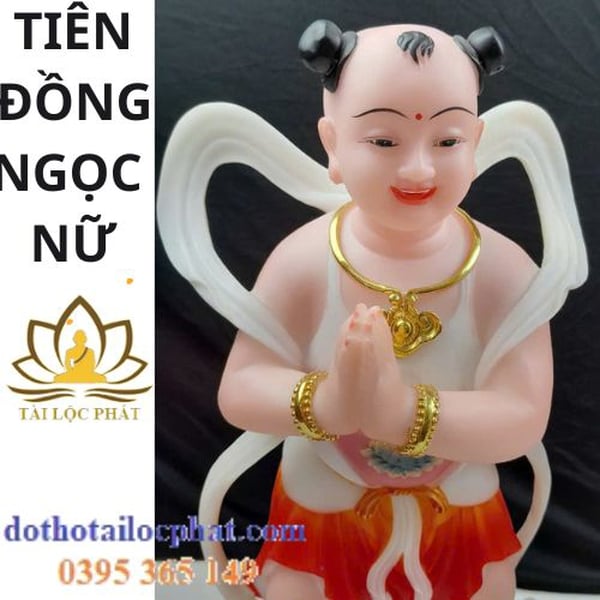 Tượng tiên đồng ngọc nữ (thiện tài đồng tử)