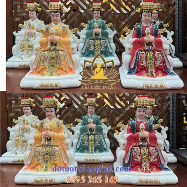 Tượng năm mẹ ngũ hành đẹp từ bi