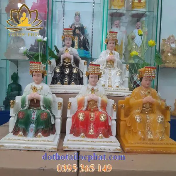 Tượng năm mẹ ngũ hành đẹp từ bi