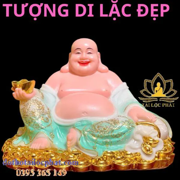 Tôn tượng di lặc đẹp hoan hỉ