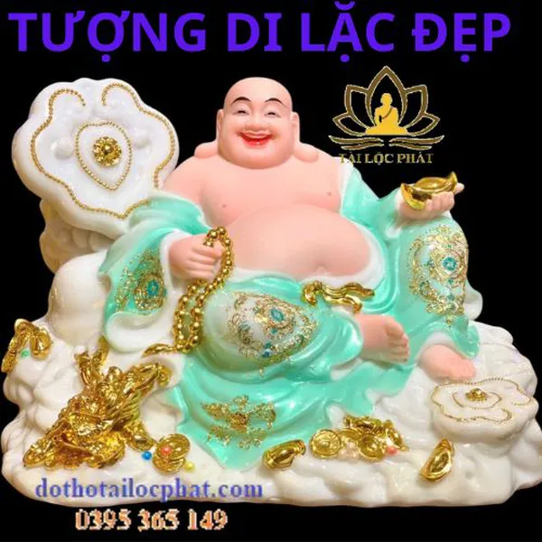 Tôn tượng di lặc đẹp hoan hỉ