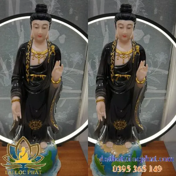 Tượng Địa Mẫu bằng bột đá đẹp nhất 2024
