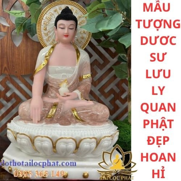 Mẫu tượng dươc sư đẹp hoan hỉ