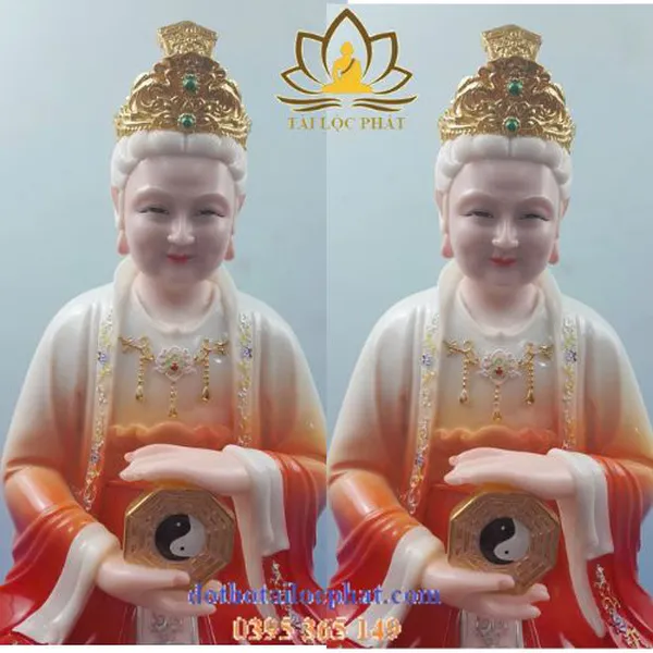 Tượng lão mẫu cao 40cm