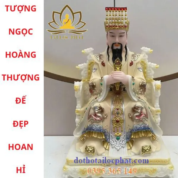 9 mẫu tượng Ngọc Hoàng Thượng Đế đẹp
