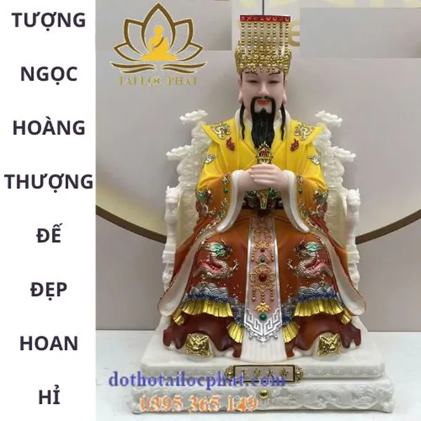 9 mẫu tượng Ngọc Hoàng Thượng Đế đẹp