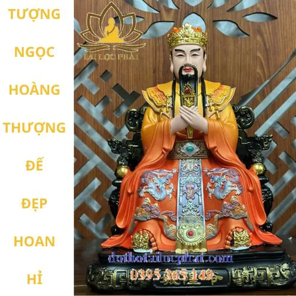 9 mẫu tượng Ngọc Hoàng Thượng Đế đẹp