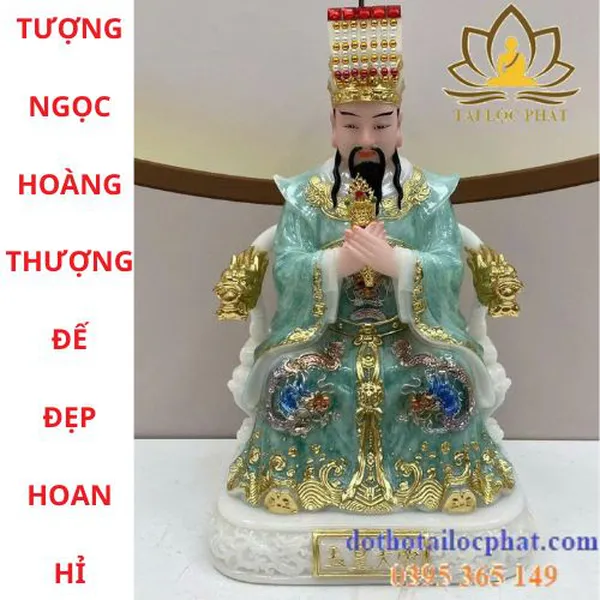 9 mẫu tượng Ngọc Hoàng Thượng Đế đẹp