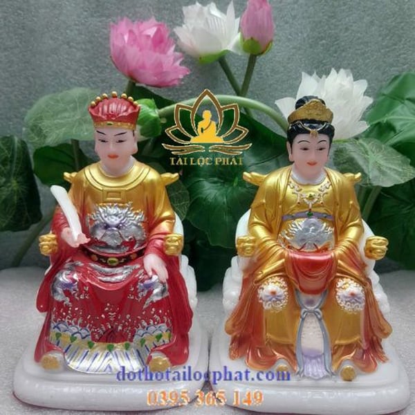 Tượng ông bà ông bà táo đẹp hoan hỉ