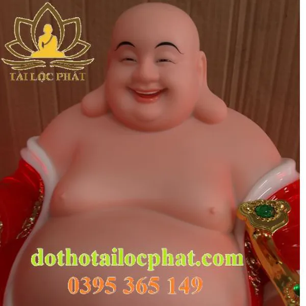 Mẫu tượng di lặc đỏ đẹp nhất hiện nay