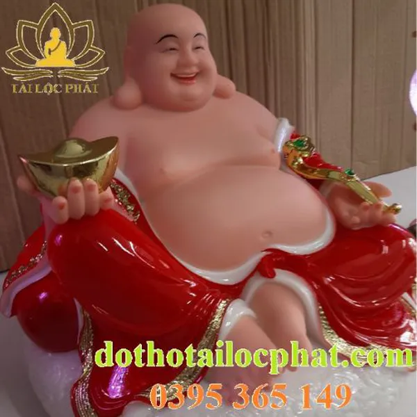 Mẫu tượng di lặc đỏ đẹp nhất hiện nay