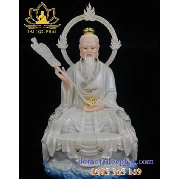 Tượng Thái Thượng Lão Quân cao 40cm