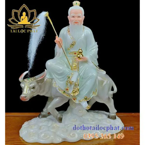 Tượng Thái Thượng Lão Quân cao 40cm