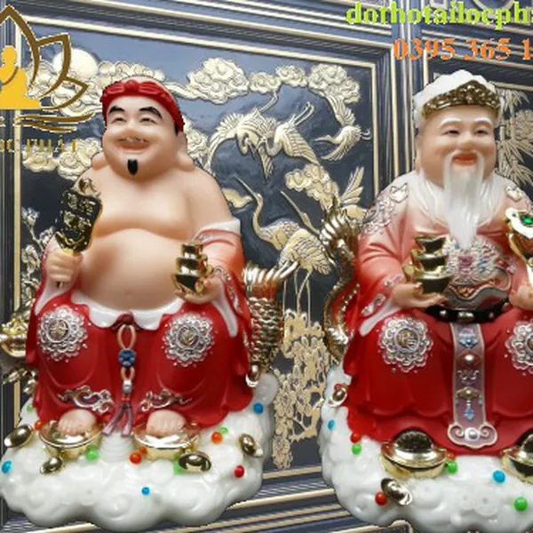 Các mẫu tượng Ông Địa Thần Tài đẹp vượng khí nhất