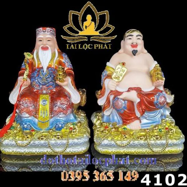 Tượng Thần Tài Ông Địa trong kinh doanh