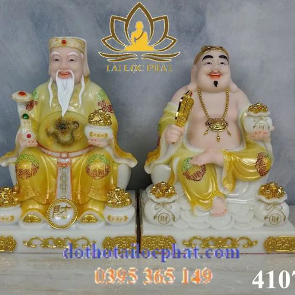 Tượng Thần Tài Ông Địa trong kinh doanh