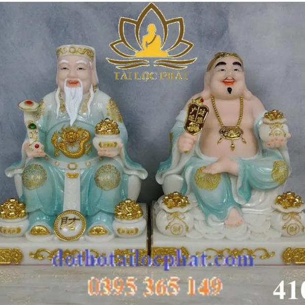 Tượng Thần Tài Ông Địa trong kinh doanh