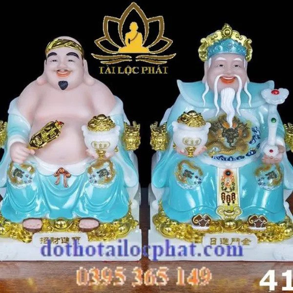 Tượng Thần Tài Ông Địa trong kinh doanh