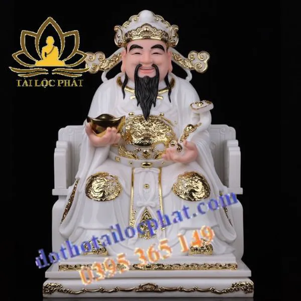 Bộ 3 ông Thần Tài - Thần Tiền - Ông Địa