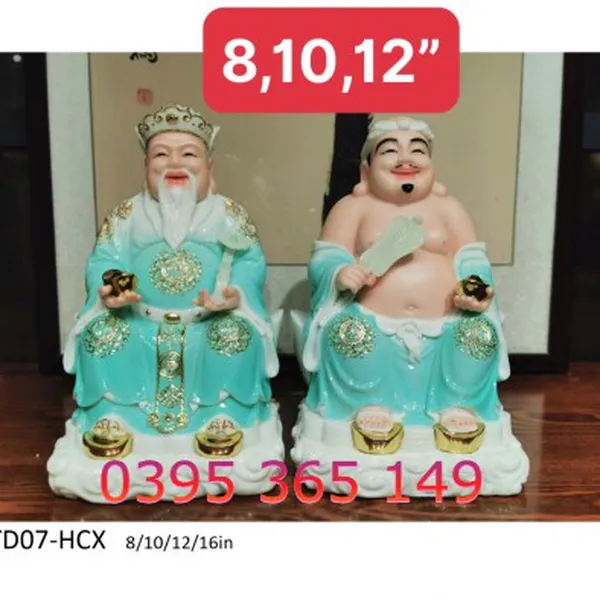 Tượng thần tài thổ địa bằng đá