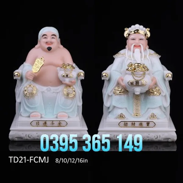 Tượng thần tài thổ địa bằng đá