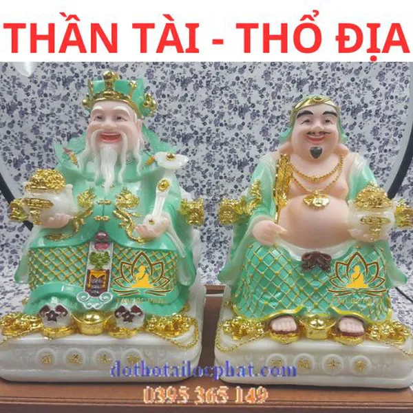 Tượng thần tài thổ địa hợp tuổi thìn mênh thủy
