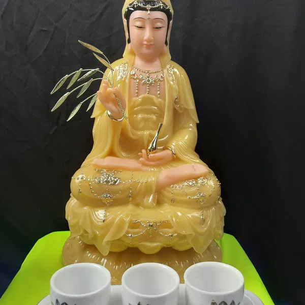 Mẫu Tượng Phật Bà Quan Thế Âm Bồ Tát Đẹp Từ Bi Bằng Đá