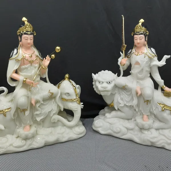 Mẫu tượng Văn Thù Phổ Hiền đẹp nhất