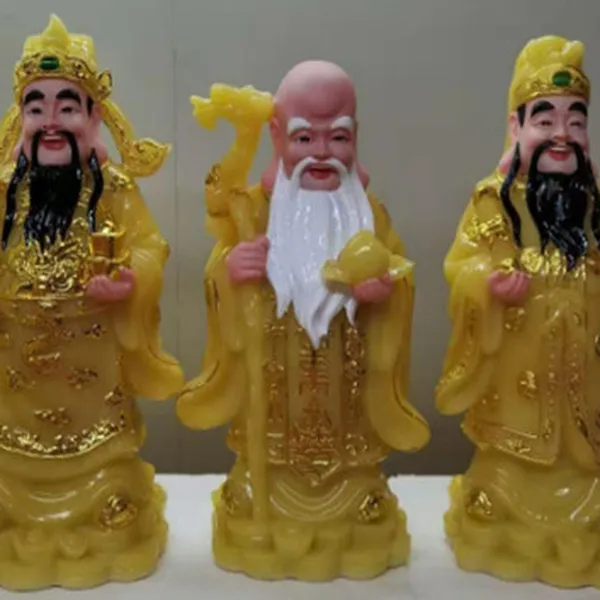 Tượng Phúc Lộc Thọ bằng đá đẹp nhất