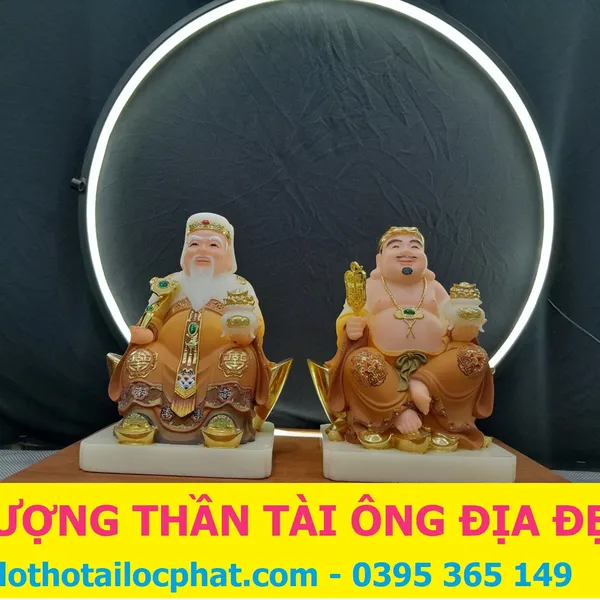 Mẫu tượng Thần Tài Ông Địa hút tài lộc năm mới
