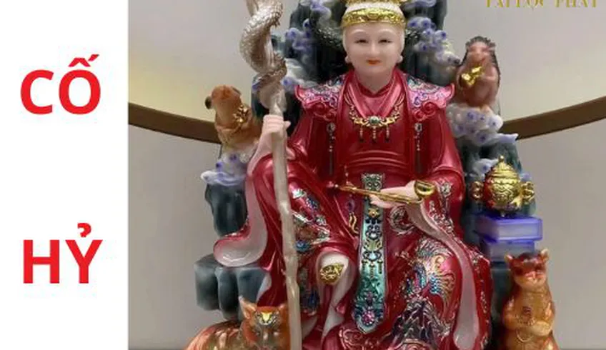 Những mẩu tượng Bà cố hỷ đẹp