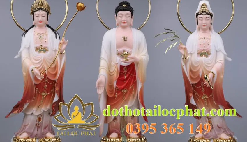 Tượng tây phương tam thánh