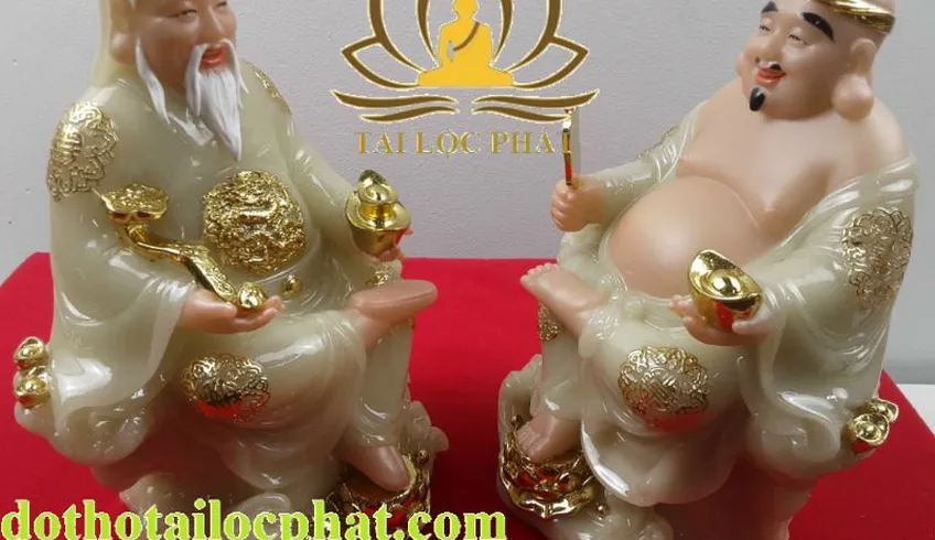 Mẫu tượng thần tài ông địa hút lộc phát