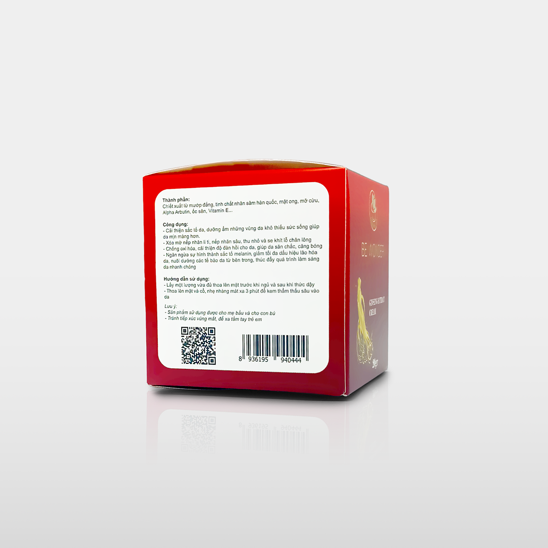 Kem dưỡng cải thiện nếp nhăn Be Wonder - Gingseng Cream