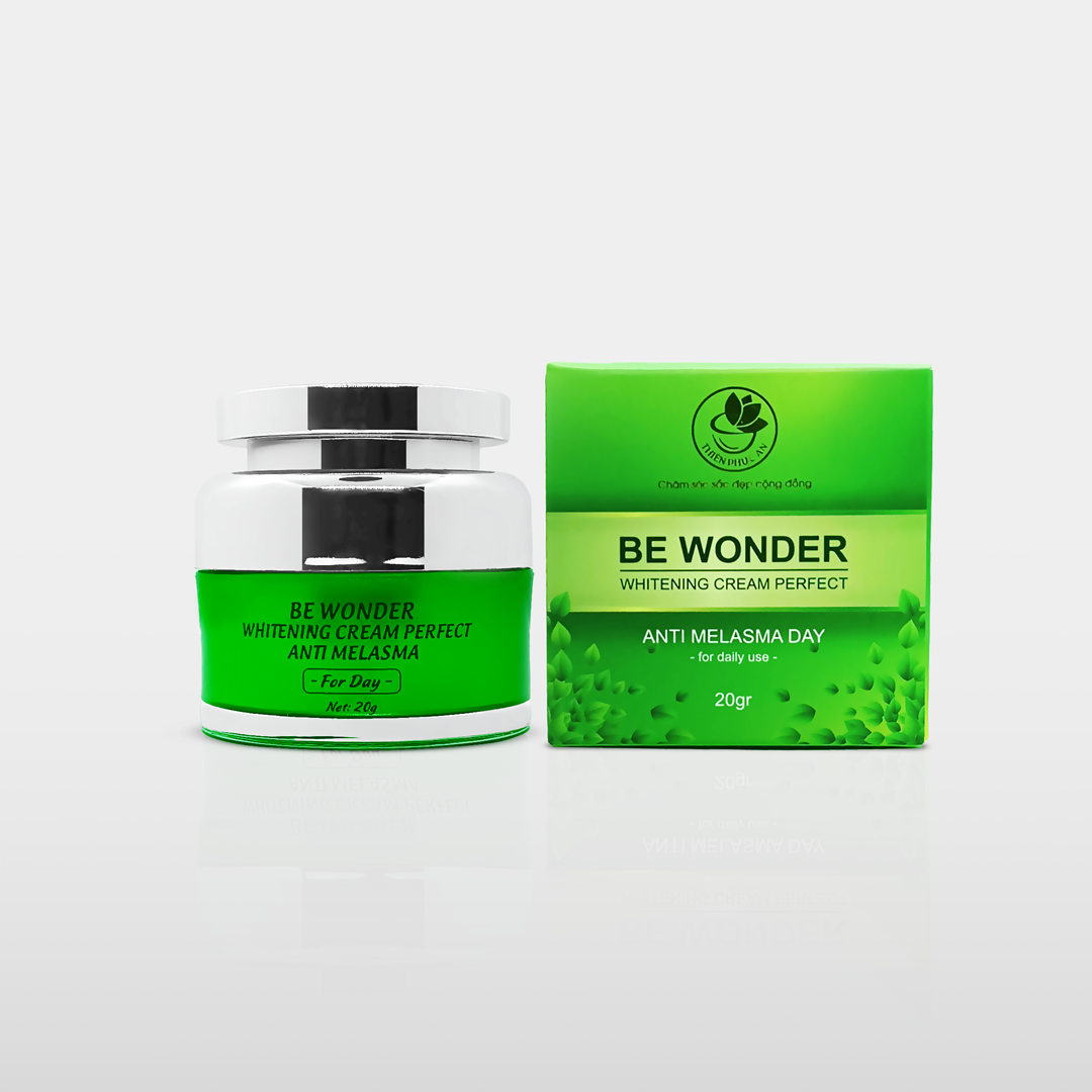 Kem trắng da trị nám Be Wonder dùng cho ban ngày trị nám tận gốc.