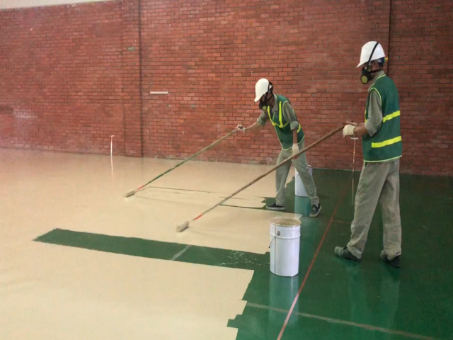 Thi công sơn epoxy chống tĩnh điện EC50. Thi công sơn epoxy chống tĩnh điện EC50.