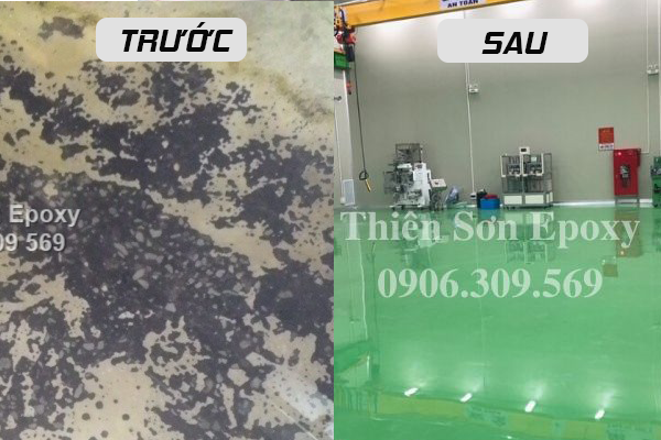 Thi công sơn epoxy chống axit. Thi công sơn epoxy chống axit.