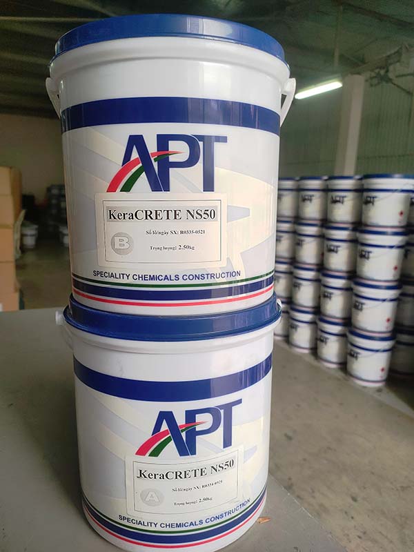 Sơn bả vá sàn Keracrete NS50. Sơn bả vá sàn Keracrete NS50.