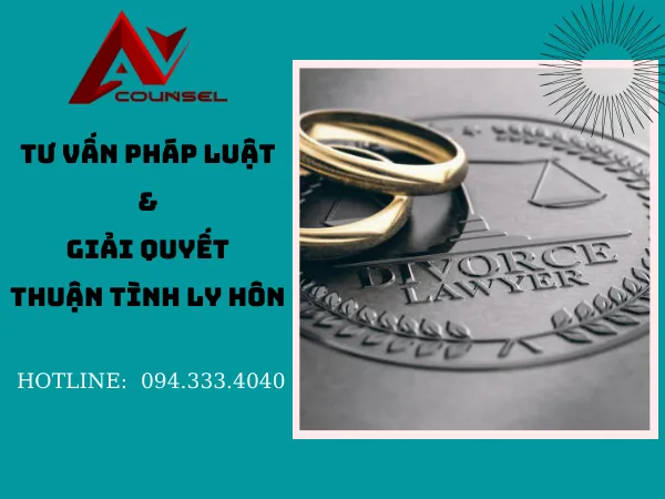 DỊCH VỤ TƯ VẤN VÀ GIẢI QUYẾT THUẬN TÌNH LY HÔN