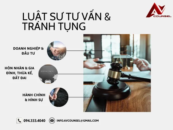 BẢNG BÁO GIÁ DỊCH VỤ LUẬT SƯ TƯ VẤN, TRANH TỤNG TẠI TÒA