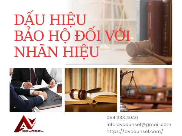 DẤU HIỆU BẢO HỘ ĐỐI VỚI NHÃN HIỆU