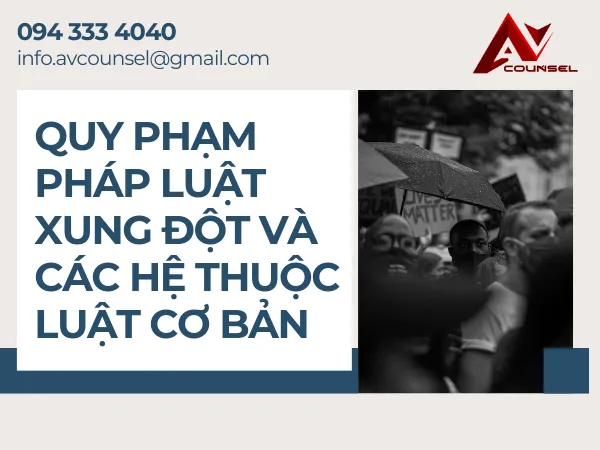 QUY PHẠM PHÁP LUẬT XUNG ĐỘT VÀ CÁC HỆ THUỘC LUẬT CƠ BẢN