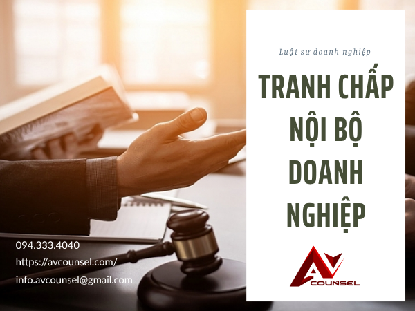 TRANH CHẤP NỘI BỘ DOANH NGHIỆP