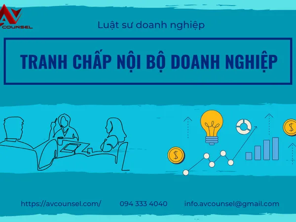 TRANH CHẤP NỘI BỘ DOANH NGHIỆP