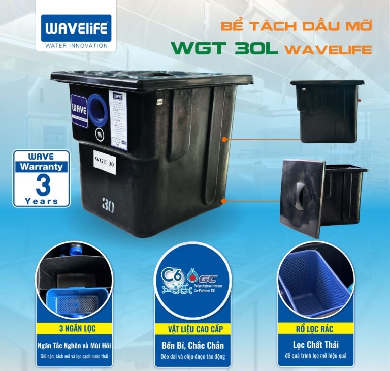 Bể tách mỡ 3 ngăn Thái Lan Bể tách mỡ 3 ngăn Thái Lan