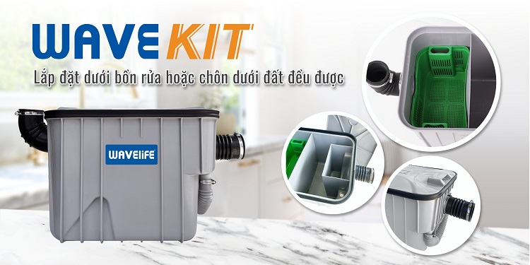 Bồn tách mỡ Wavekit, nhập khaari Thái Lan Bồn tách mỡ Wavekit, nhập khaari Thái Lan