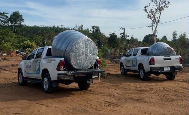 Bể phốt nhựa Thái lan 2,000L giao tại Bình Dương Bể phốt nhựa Thái lan 2,000L giao tại Bình Dương