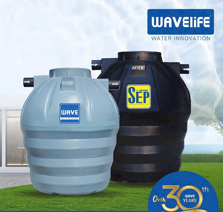 Bồn tụ hoại Thái Lan với 2 dòng WP và SEP Bồn tụ hoại Thái Lan với 2 dòng WP và SEP