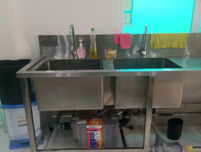 Thùng tách mỡ Wavelife lắp dưới chậu rửa chén Thùng tách mỡ Wavelife lắp dưới chậu rửa chén